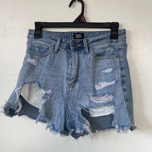 High Waisted Jean Shorts